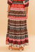 Saia Longa Boho Chic Preto - Munny