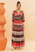 Saia Longa Boho Chic Preto - comprar online