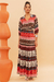 Saia Longa Boho Chic Preto