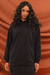 Blusa De Moletom Com Capuz Preto - comprar online