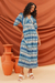 Vestido Cropped Tie Dye Aurora Azul na internet