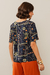 Blusa Entardecer Azul Marinho na internet