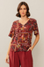 Blusa Entardecer Vinho