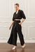 Cropped Manga 3/4 Preto