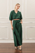 Cropped Manga 3/4 Verde - comprar online