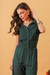 Camisa Cropped Bustiê Verde - comprar online