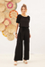 Cropped Blusê Preto - comprar online