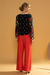 Blusa Lenda Folk Azul Marinho - loja online