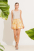 Short-saia Reluz Amarelo