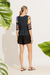 Short Básico De Linho Preto - Munny