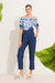 Blusa Calêndula Azul - Munny