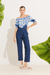 Blusa Calêndula Azul na internet