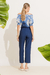 Blusa Calêndula Azul - comprar online