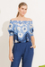 Blusa Calêndula Azul