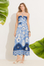 Vestido Calêndula Azul - Munny