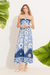 Vestido Calêndula Azul - comprar online