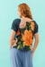 Blusa Lírio Azul Marinho - comprar online