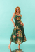 Vestido Cropped Astromélia Verde