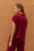 Camisa Japonesa Twill Vinho - loja online