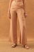 Calça Com Fivela De Bambu Nude na internet