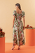 Vestido Cropped Jardim Aquabella Verde - loja online