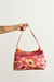 Bolsa De Ombro Jardim Listrado Rosa - comprar online