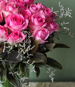 Arranjo de Rosas Rosa - comprar online