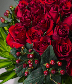 Arranjo de 36 Rosas Vermelhas na internet