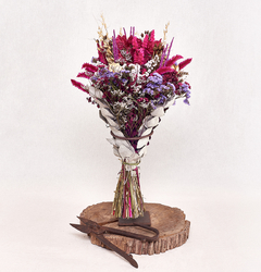 Buquê Sacola de Flores Secas - comprar online