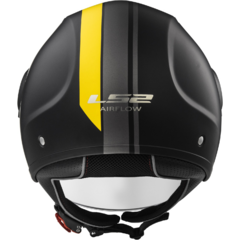 Casco Abierto LS2 Of562 Airflow Metropolis Negro / Amarillo Mate en internet