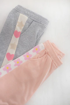 Combo 2 Palazos Franja (Gris y Rosa) en internet