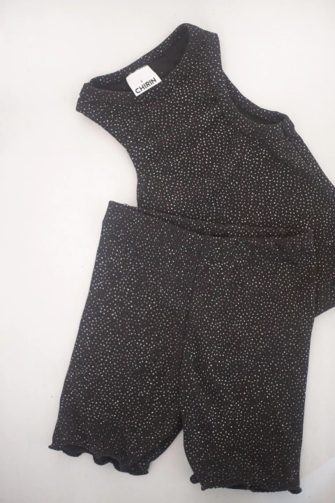 Conjunto Bali Glitter Negro - comprar online