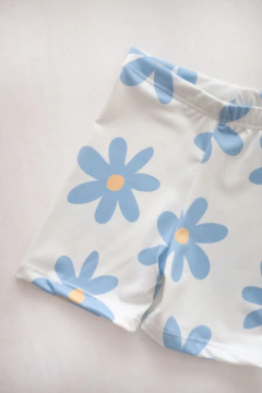 Imagen de Conjunto Lycra Margarita Celeste