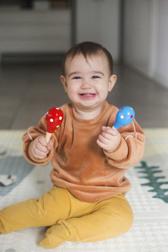 Maracas de madera chica