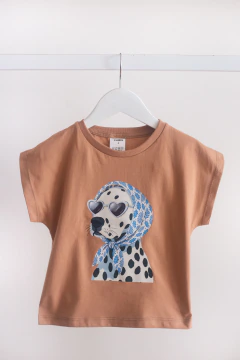 Remera Latte Dalmata