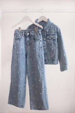Conjunto Campera + Jean Perlas
