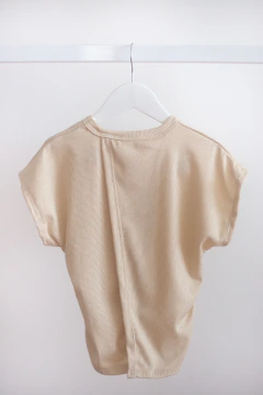 Conjunto Remera Brillos Morley + Short Jean Sweet - tienda online