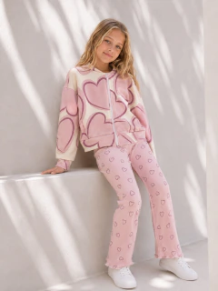 Conjunto Camperita Rustico Cupido + Calza Oxford