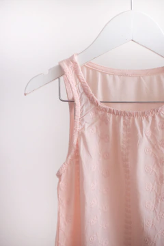 Musculosa Broderi Rosa en internet