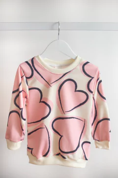 Buzo Rustico Oversize Corazón - tienda online