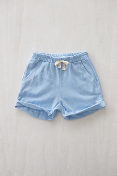 Pack x 3 Short Liso Cielo, Menta y Verde Pastel - CHIRIN