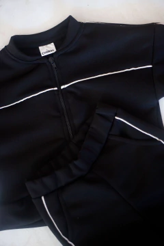 Conjunto Deportivo Negro Kids - comprar online