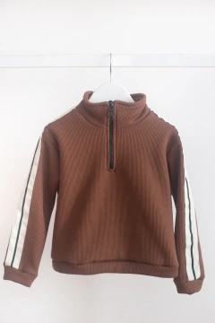Conjunto Buzo Essential Chocolate + Boston Negro - comprar online
