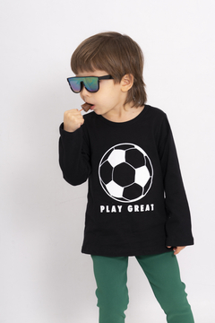Remera Manga Larga Futbol - comprar online