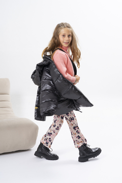 Campera Puffer Negra en internet