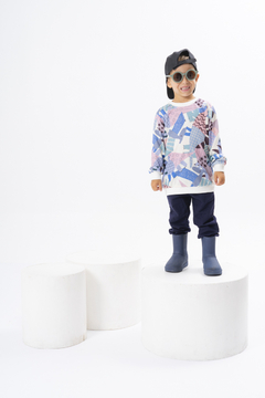 Buzo Rustico Dino Patch - tienda online