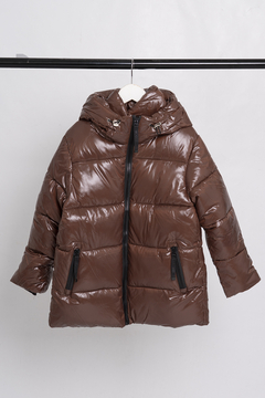 Campera Puffer Chocolate en internet