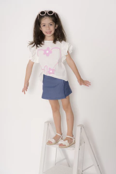 Remera Volados Daisy Blanca en internet