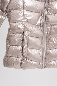 Campera Metalizada Cobre en internet