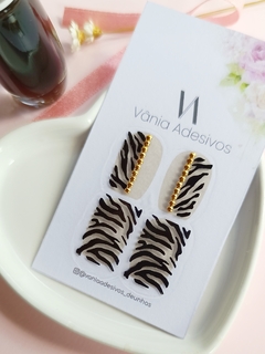 Animal print de luxo zebrinha